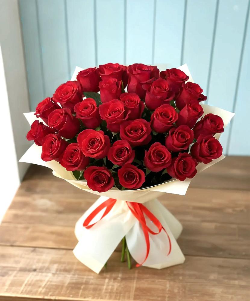Букет 29 Красных роз в Мещовске