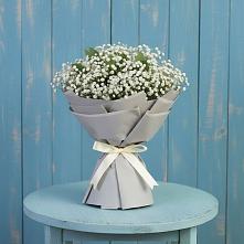 Букет цветов из:  Гипсофила в Мещовске