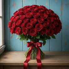 Букет Красные розы Блэк Меджик в Мещовске
