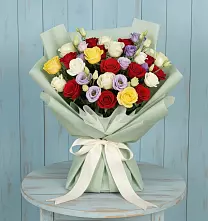 Букет цветов из:  Розы в Мещовске