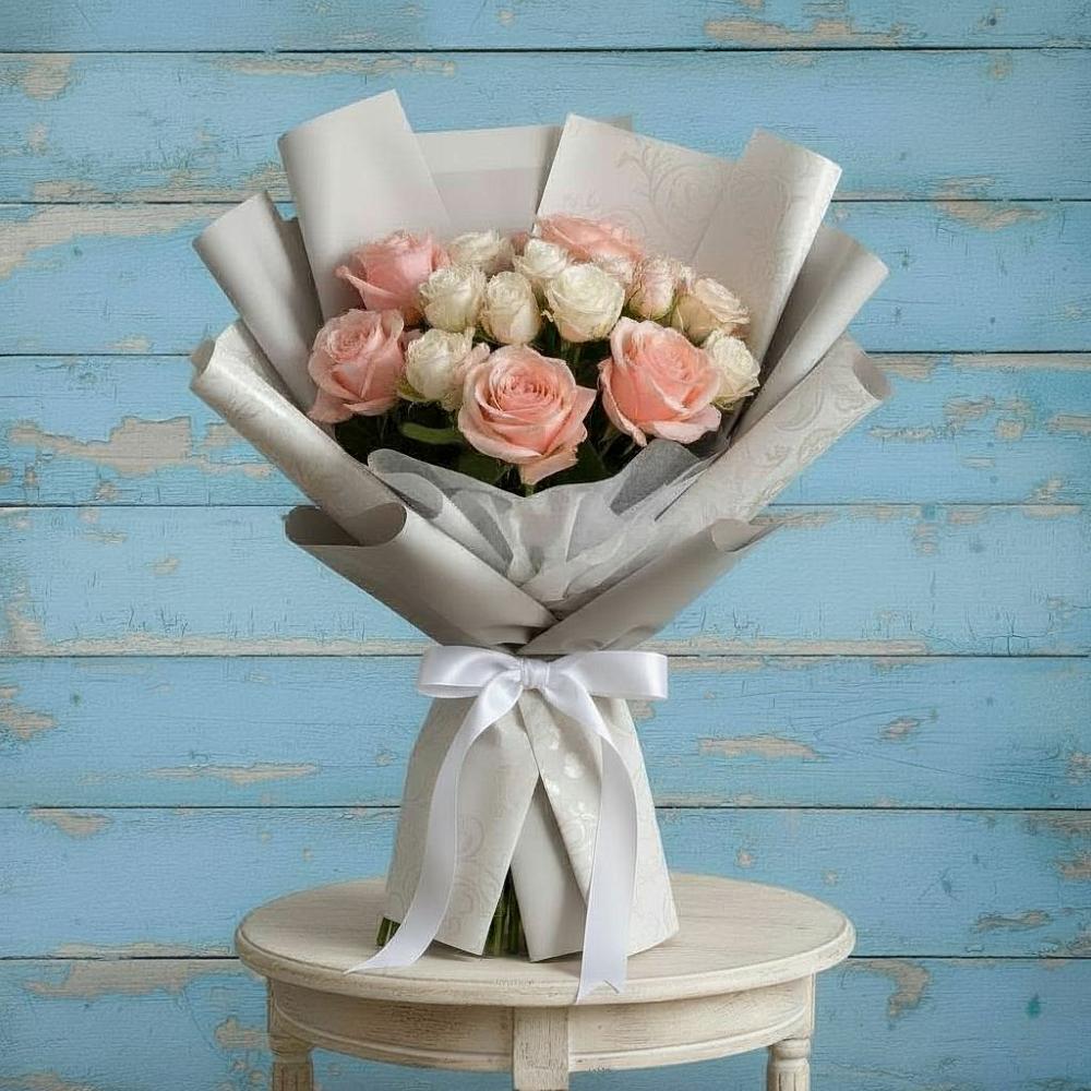 Букет цветов из: Розы в Мещовске