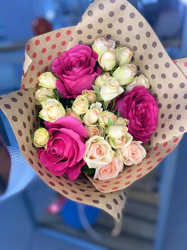 Букет цветов из: Розы в Мещовске