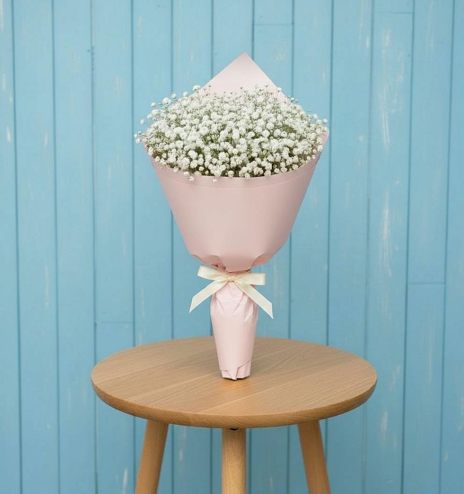 Букет цветов из: Гипсофила в Мещовске