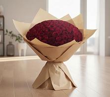 Букет 101 Красная роза в Мещовске
