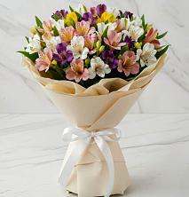 Букет цветов из:  Альстромерии в Мещовске