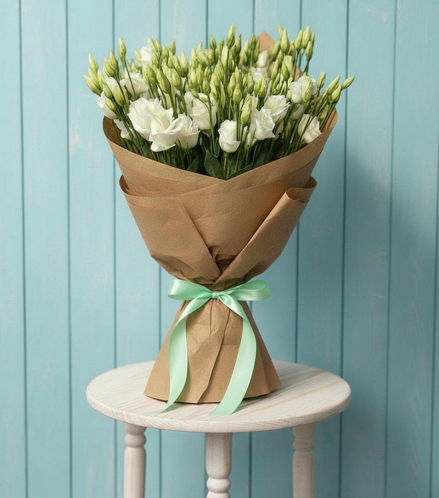 Букет цветов из: Лизиантусы в Мещовске