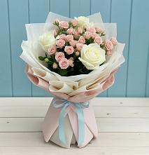 Букет цветов из:  Розы #REPLACE_PRED# Мещовске