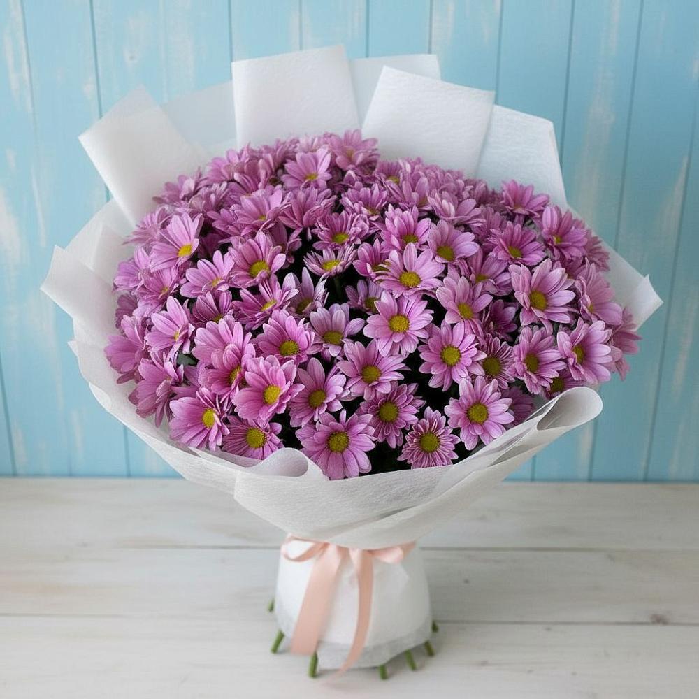 Букет цветов из: Хризантемы в Мещовске