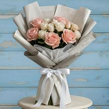Букет цветов из:  Розы в Мещовске