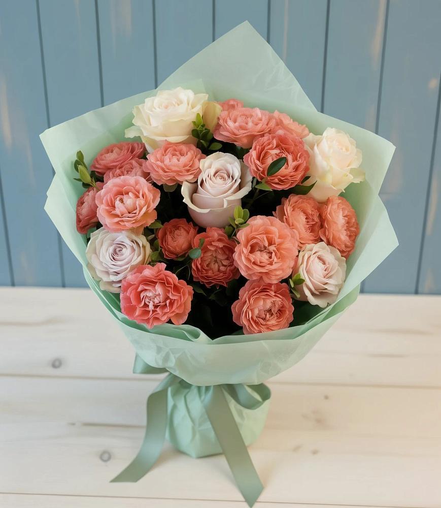 Букет цветов из: Розы в Мещовске