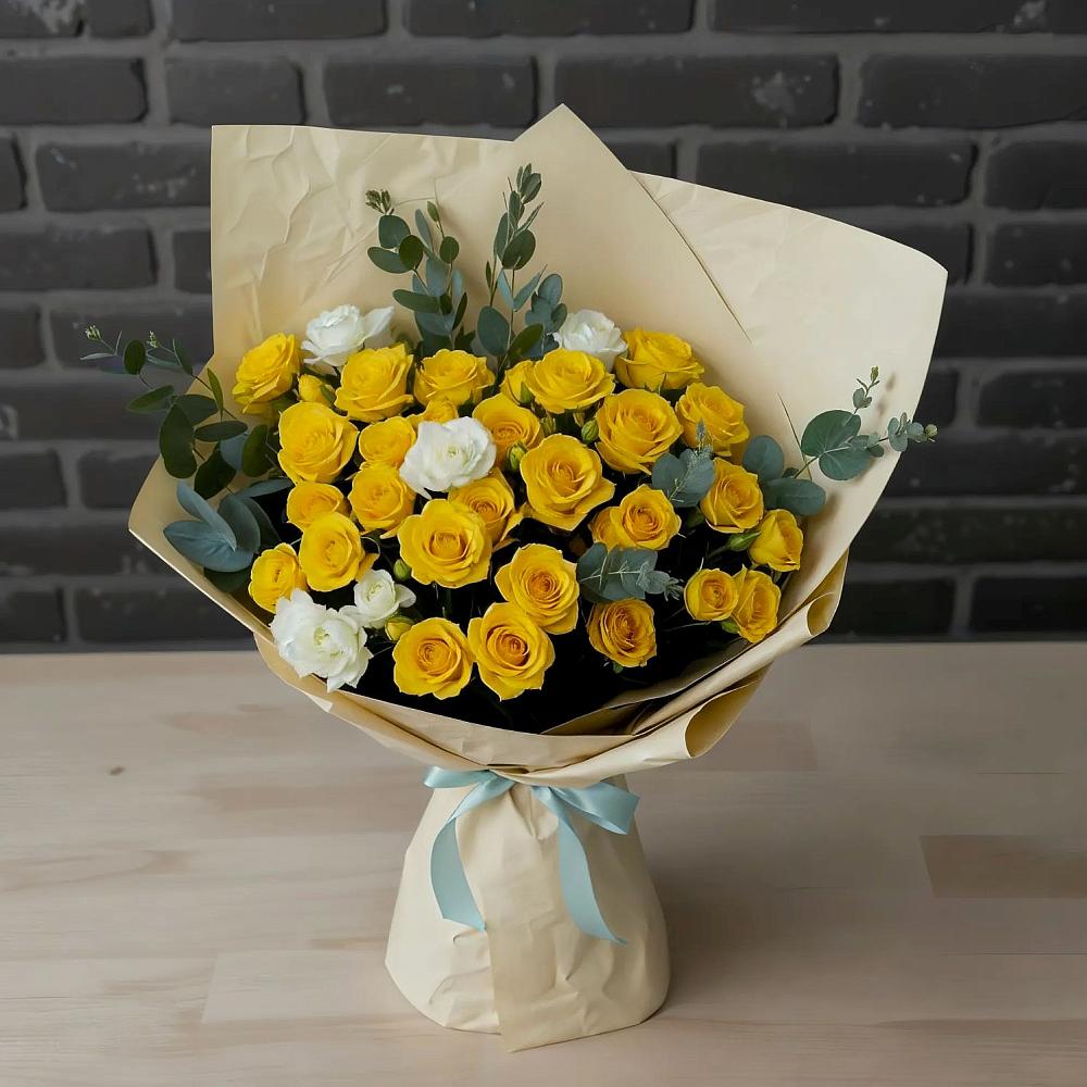 Букет цветов из: Розы в Мещовске