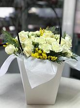 Цветочная композиция из Розы  в Мещовске
