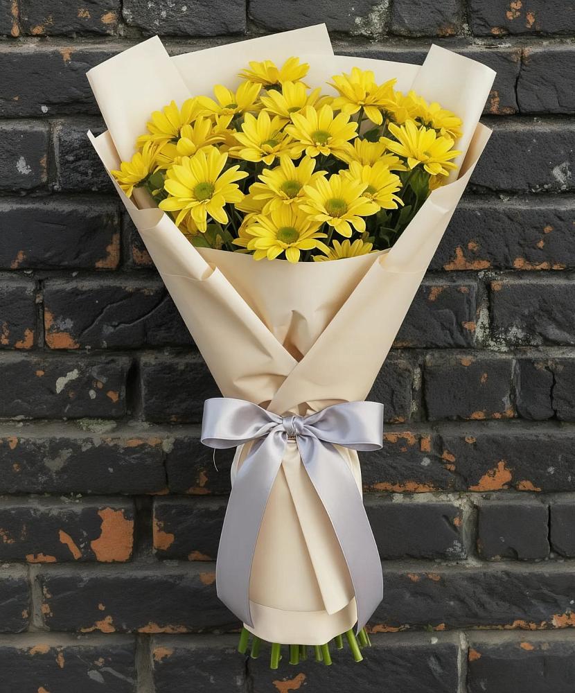 Букет цветов из: Хризантемы в Мещовске