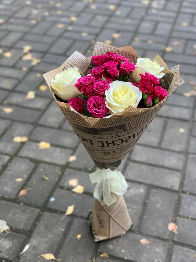 Букет цветов из: Розы в Мещовске