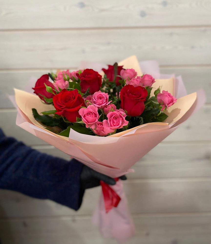 Букет цветов из: Розы в Мещовске