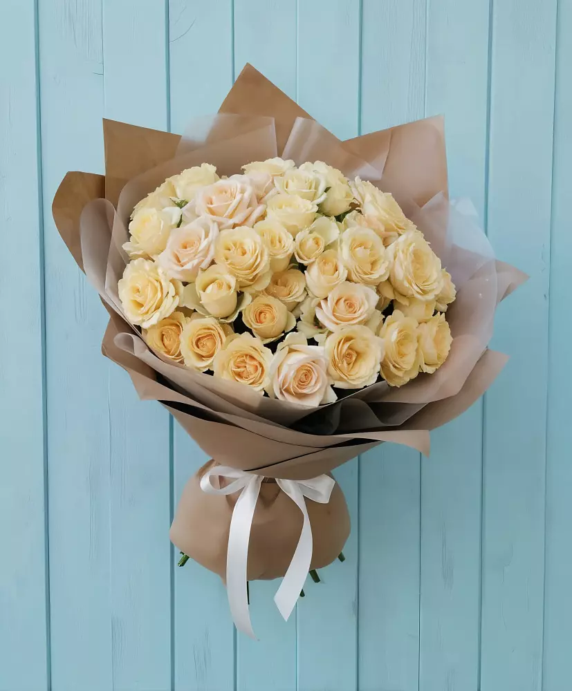 Букет Кремовое облако в Мещовске