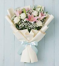Букет цветов из:  Лилии в Мещовске