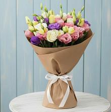 Букет цветов из:  Лизиантусы в Мещовске