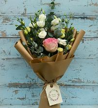 Букет цветов из:  Розы и Лизиантусы #REPLACE_PRED# Мещовске