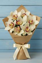 Букет цветов из:  Орхидеи и Розы в Мещовске