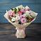 Букет цветов из: Хризантемы, Альстромерии и Розы в Мещовске